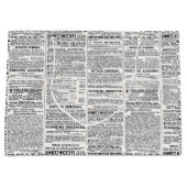 Oud krantenontwerp groot cadeauzakje (Voorkant)