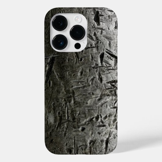 oud krassend metaal Case-Mate iPhone case (Achterkant)