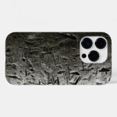 oud krassend metaal Case-Mate iPhone case (Achterkant (horizontaal))