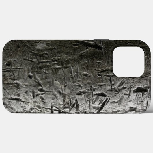 oud krassend metaal Case-Mate iPhone case (Achterkant (horizontaal))