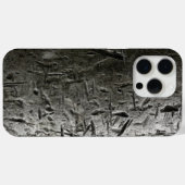 oud krassend metaal Case-Mate iPhone case (Achterkant (horizontaal))