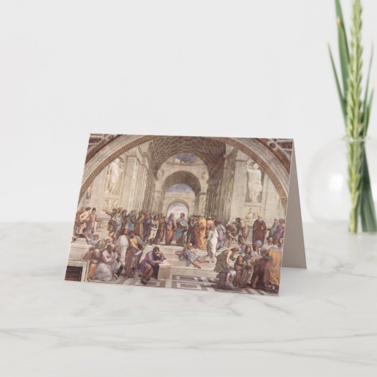 oud kunstacademiewenskaart kaart (Voorkant)