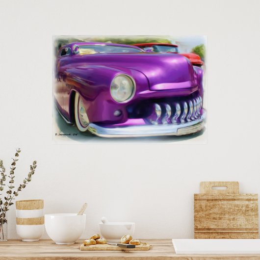 Oud kwik poster (Keuken)