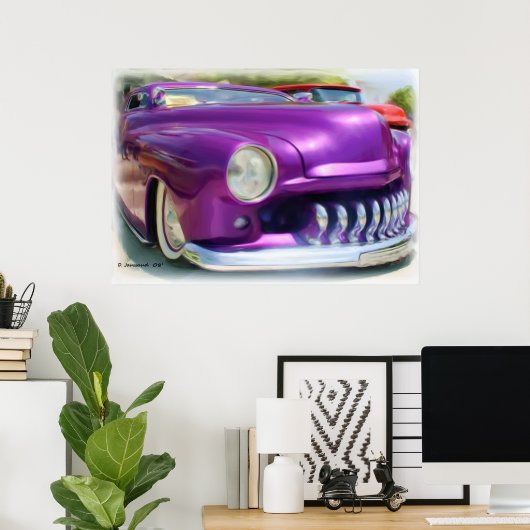 Oud kwik poster (Thuiskantoor)