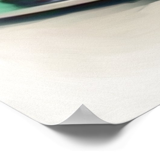 Oud kwik poster (Hoek)