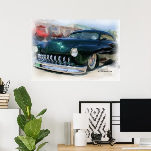 Oud kwik poster (Thuiskantoor)