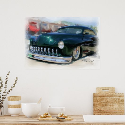 Oud kwik poster (Keuken)