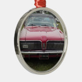 Oud kwikkoek Classic antiek auto Metalen Ornament (Rechts)