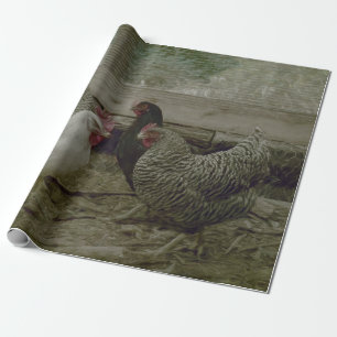 Oud  land van Barnyard Cadeaupapier