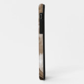 Oud-landenkerk Sepia, naam Case-Mate iPhone Case (Achterkant/links)