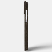 Oud leder afdrukken Case-Mate iPhone case (Achterkant / Links)
