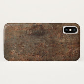 Oud leder afdrukken Case-Mate iPhone case (Achterkant (horizontaal))