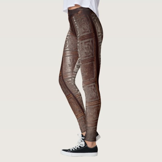 Oud leder leggings (Links)