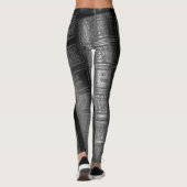 Oud leder leggings (Achterkant)