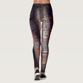 Oud leder leggings (Achterkant)