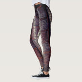 Oud leder leggings (Links)