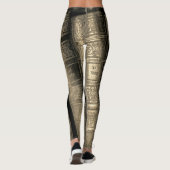 Oud leder leggings (Achterkant)