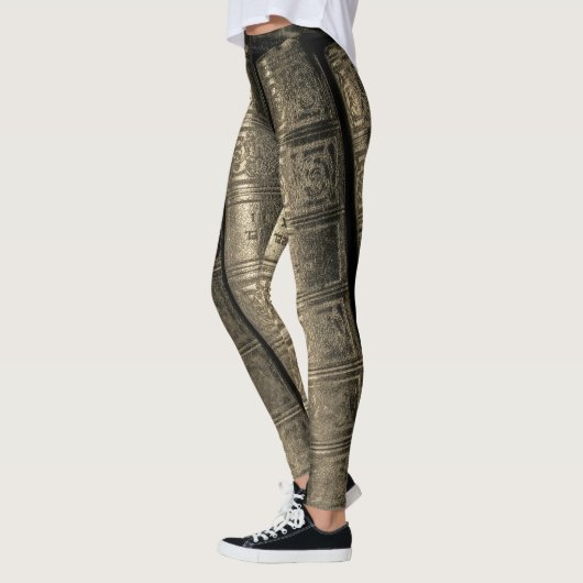 Oud leder leggings (Links)