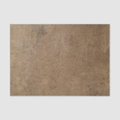 Oud lederboekje, bruin tissuepapier (Voorkant)