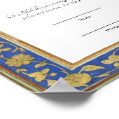 Oud lijst Muslim nikkah Certificate poster (Hoek)