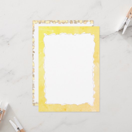 Oud Lijst textuur Kaart (Voorkant / Achterkant in situ)