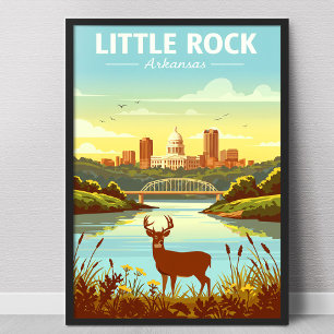 Oud Little Rock Arkansas Poster