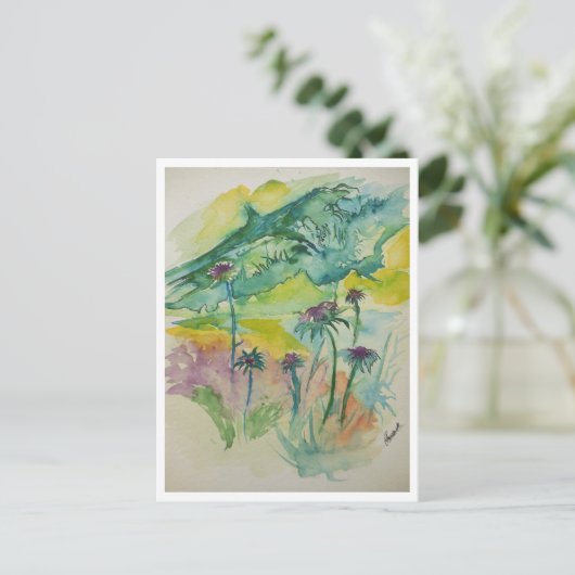 Oud Logboek Briefkaart (Staand voorkant)