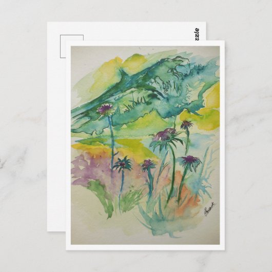 Oud Logboek Briefkaart (Voorkant / Achterkant)