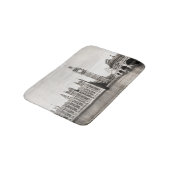 Oud Londen, zwart-wit. Badmat (Gekanteld)