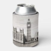 Oud Londen, zwart-wit. Blikjeskoeler (Blikje Voorkant)