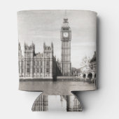 Oud Londen, zwart-wit. Blikjeskoeler (Achterkant)