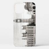 Oud Londen, zwart-wit. Case-Mate iPhone Case (Achterkant)
