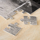 Oud Londen, zwart-wit. Legpuzzel (Zijkant)