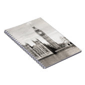 Oud Londen, zwart-wit. Notitieboek (Rechterzijde)