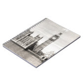 Oud Londen, zwart-wit. Notitieboek (Linkerzijde)