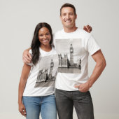 Oud Londen, zwart-wit. T-shirt (Unisex)