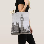 Oud Londen, zwart-wit. Tote Bag (Dichtbij)
