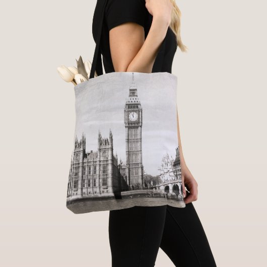 Oud Londen, zwart-wit. Tote Bag (Dichtbij)
