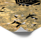 Oud Magisch Boek Poster (Hoek)