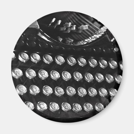 Oud magneet voor schrijfmachinetoetsen (Voorkant)