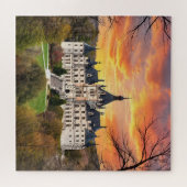 Oud majestueus kasteel legpuzzel (Horizontaal)