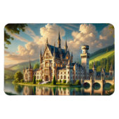 Oud majestueus kasteel magneet (Horizontaal)