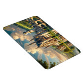 Oud majestueus kasteel magneet (Rechterzijde)