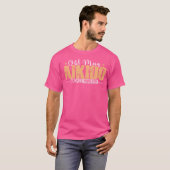Oud Man Aikido Badass Forever Training T-shirt (Voorkant volledig)