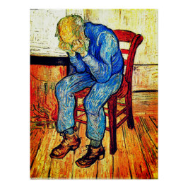 Oud Man bij de poort van Eternity Poster