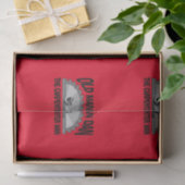 Oud Man Dan Carpenter Man Lumber Builder Funny Tissuepapier (Geschenk)