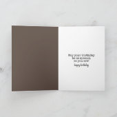 Oud Man Een accordeon afspelen Kaart (Binnen)