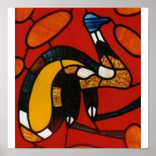 oud-man-emu poster (Voorkant)