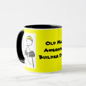 Oud Man Geweldige! Bouwer. mok 1 (Voorkant links)