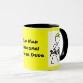 Oud Man Geweldige! Bouwer. mok 1 (Voorkant rechts)